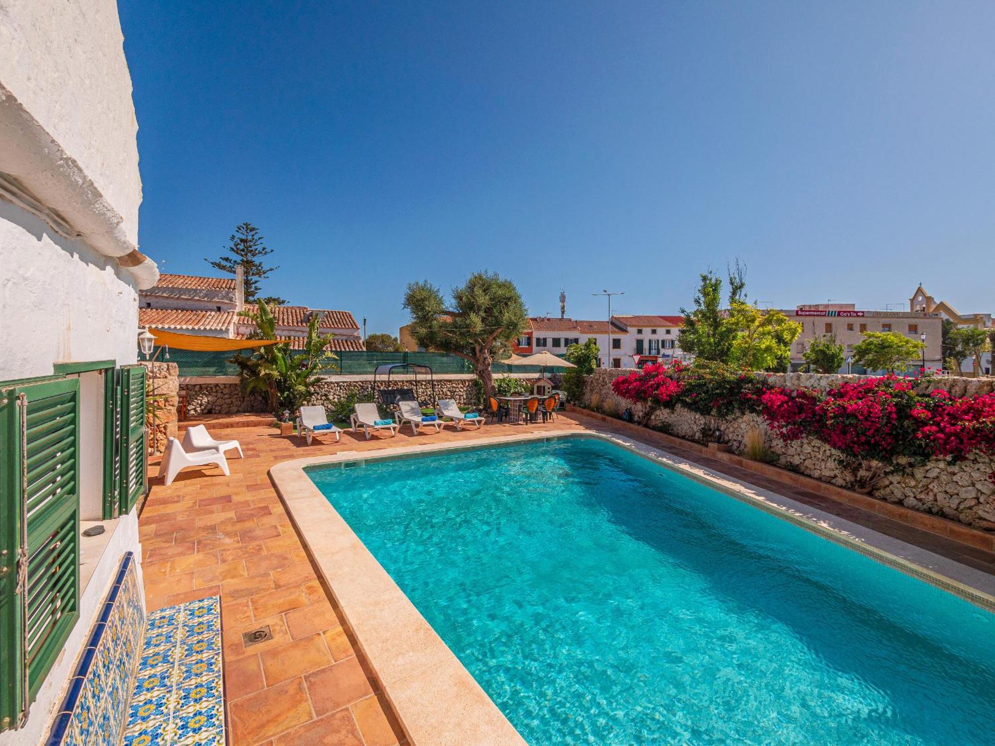 Casa Rural Menorquina Con Piscina Y Barbacoa Villa Sant Climent Exterior photo